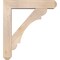 Ekena Millwork Olympic Craftsman Smooth Bracket w/ Offset Brace, Douglas Fir, 7 1/2"W x 36"D x 40"H BKT0806X36X40OLY04SDF - alternate 2